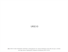 Tablet Screenshot of labs.urge.io